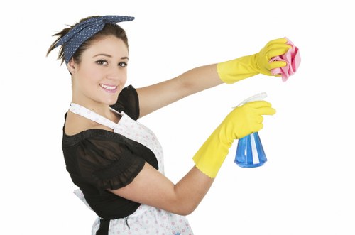 Sustainable carpet cleaning operations with reusable equipment and recycling efforts